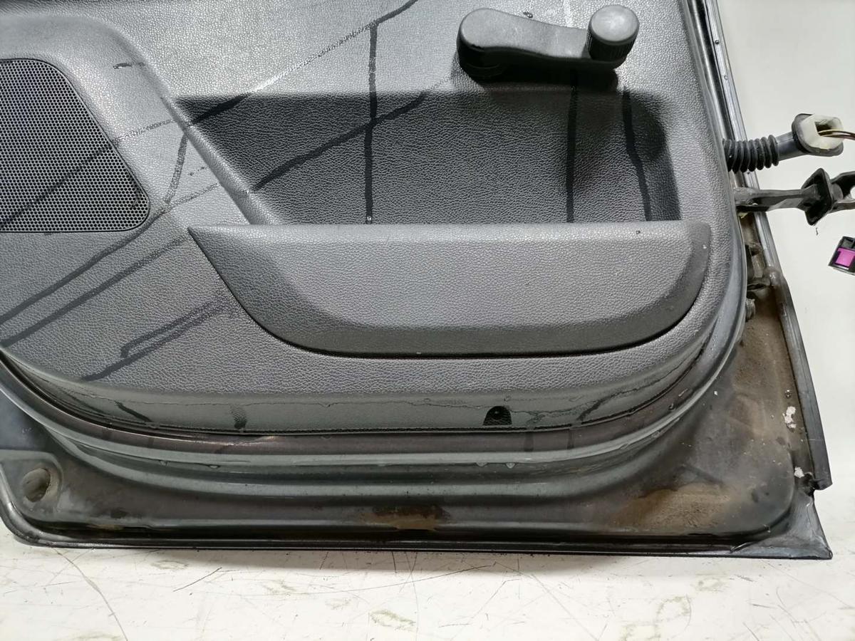 Skoda Fabia 2 Bj.2009 original T&uuml;r hinten links 9153 Anthracite grey Flie&szlig;heck Rohbau